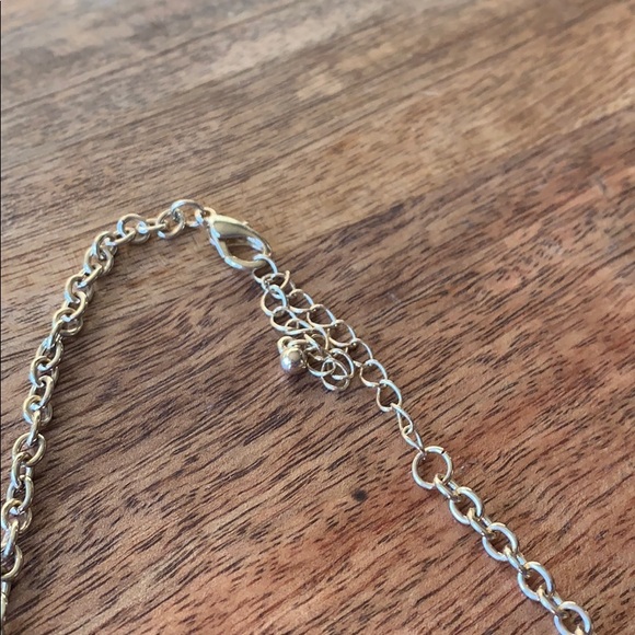 Francesca bubble necklace in gold and lavender - Picture 3 of 3